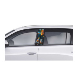 Samolepka na bočné B stĺpiky auta - Kocky