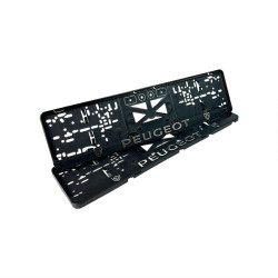 Podložka pod ŠPZ 3D PEUGEOT nove logo