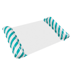 Nafukovací plážový matrac hojdacia sieť vodné lehátko kreslo bazén modrá