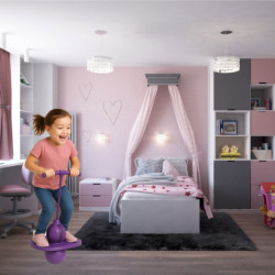 Skákadlo pre deti – Pogo Jumper, fialový