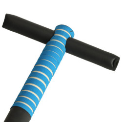 Nastaviteľná skákacia tyč pogo, modrá