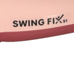 LED Swing FIX S1 Odrážadlo s rukoväťou ružová max. 65 kg