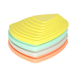 Senzorická dráha pre tréning rovnováhy 11 prvkov,  pastelová