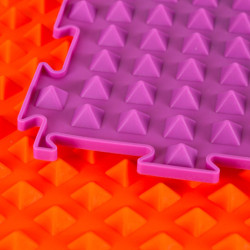 Montessori senzorická podložka na masáž chodidiel 8 kusov