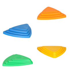 Senzorická dráha pre tréning rovnováhy, 11 prvkov- farebné