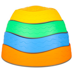 Senzorická cesta riečne kamene pre rovnováhu, 5ks