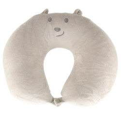 Cestovný vankúš 2v1 na krk do lietadla do auta medvedík maskot