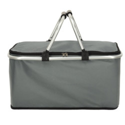 Tepelný skladací piknikový kôš- sivý