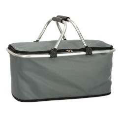 Tepelný skladací piknikový kôš- sivý