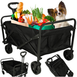 Kempingový nákupný vozík-  skladací