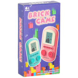 Elektronická arkádová hra prenosná konzola- žltá