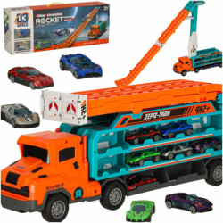 Obytný príves so šmykľavkou 6el oranžová