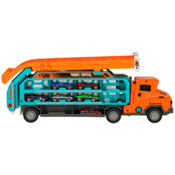 Obytný príves so šmykľavkou 6el oranžová