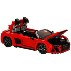 Stavebnica Audi R8 Spyder s 1440 dielikmi v mierke 1:14