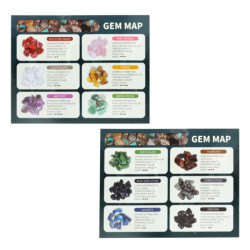 Archeologický súbor kamenných minerálov 9 el.