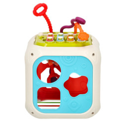Interaktívny vzdelávací triedič kociek pre bábätká cimbal 7v1