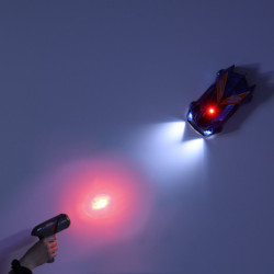 RC laserom ovládané auto,  modré