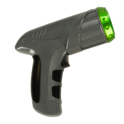 RC laserom riadené auto jazdiace po stene,  šedé