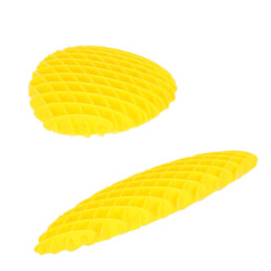 Fidge Worm senzorická antistresová hračka na naťahovanie žltá