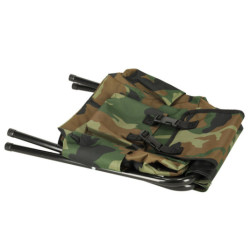 Turistické kreslo bez chrbta s batohom