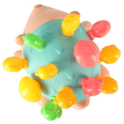 Zmyslové vzdelávacie montessori modrý ježko