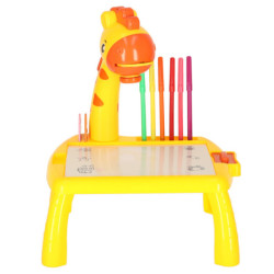 Projektor kresliaci stôl žirafa žltá