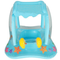 Nafukovací čln matrac s baldachýnom kolesa matrac