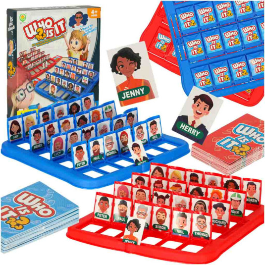 Hádaj kto? stolová hra + pamäťové karty