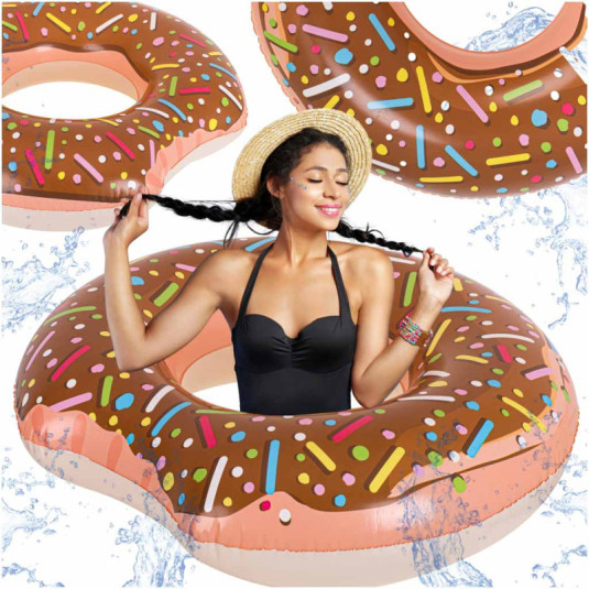 BESTWAY 36118 Donut 107cm bronzové plávacie koleso