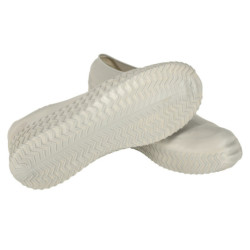 Nepremokavé chrániče topánok wellingtons M sivá veľkosť 35-38