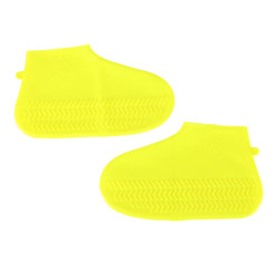 Nepremokavé chrániče topánok wellingtons S žltá veľkosť 26-34