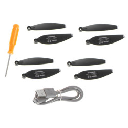 Dron RC F9 6K HD kamera GPS WIFI 2000m dosah