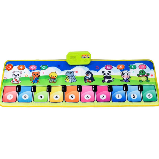 Interaktívna klavírna hudobná podložka s nahrávkou