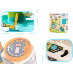 Parkovacia garáž 4 úrovne elektrický výťah + 6 áut