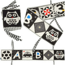 Vzdelávacia knižka zmyslový chránič postieľky sova