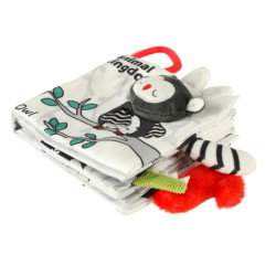 Senzorická kniha mäkké chvosty zvierat sova