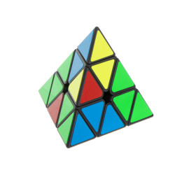 PYRAMINX puzzle hra s kockami Black MoYu