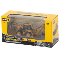 Nakladač buldozér s lyžicou Die-Cast kovový model H-toys 1704 1:50