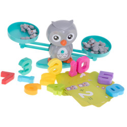 Vzdelávacie váhy učiace sa počítať sovy veľké