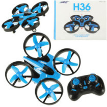 Mini dron RC JJRC H36 2.4GHz 4CH 6 AXIS – modrý