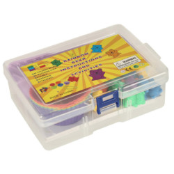 Medvedíky vzdelávacie učenie sa počítať montessori 44el.