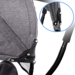 Trojkolka Fix Lite šedá