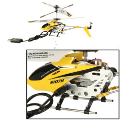 SYMA S107H RC vrtuľník 2,4 GHz RTF žltá