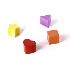 Drevená vzdelávacia kocka 6v1