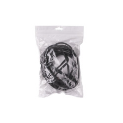 Profil nárazníka na okraji dverí auta 5 m čierny