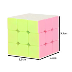 Puzzle hra Puzzle kocka 3x3 neon 5,65 cm