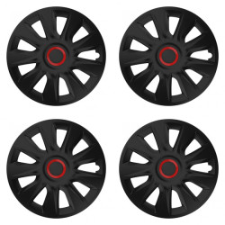 Puklice pre Škoda 17 STRATOS RR black