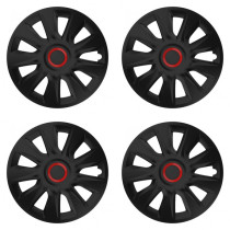 Puklice pre Škoda 16 STRATOS RR black