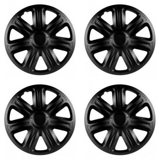 Puklice pre Škoda COMFORT BLACK 15- VERSACO