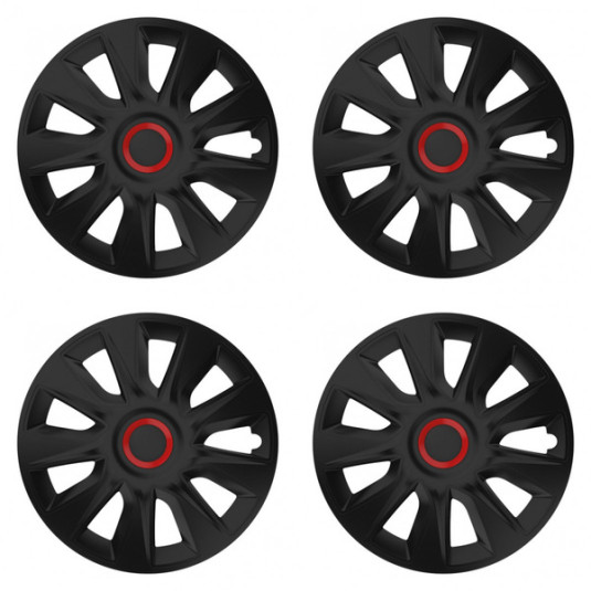 Puklice pre Škoda 14 STRATOS RR black